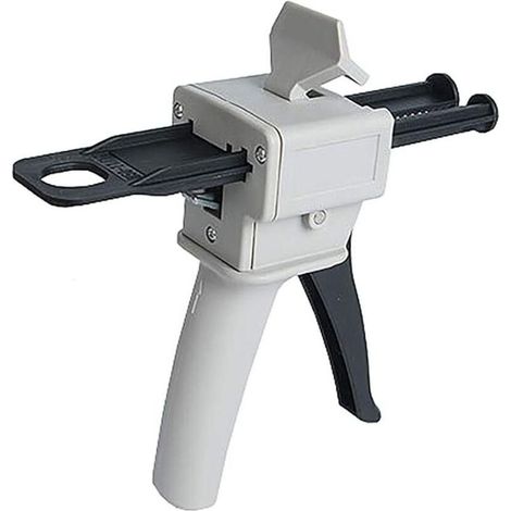 – Pistolet à colle époxy 50 ml – Applicateur avec mélangeur – Ratios 1:1 et 2:1 – Pour adhésifs à deux composants (1/5)