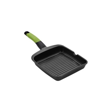 Gewellter Alugussgrill 28x28cm vor 121457 BH