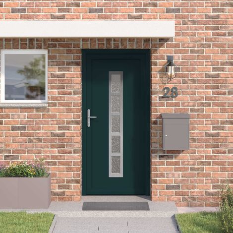 Porte Frontale Anthracite 98 x 200 cm PVC (1/5)