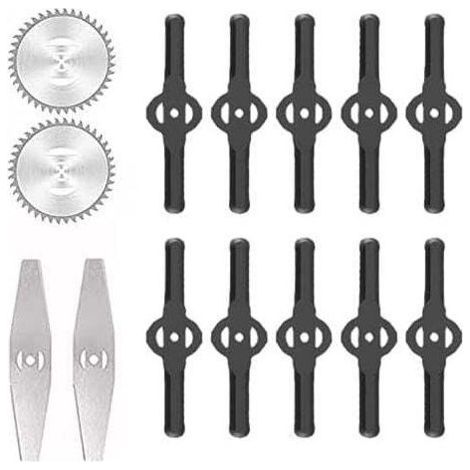 PA Aiperq Accessoires pour tondeuses à gazon Lames de désherbeur électrique Lames de scie Manche télescopique léger pour la coupe du gazon, l'entretien de l'allée et du jardin (1/4)