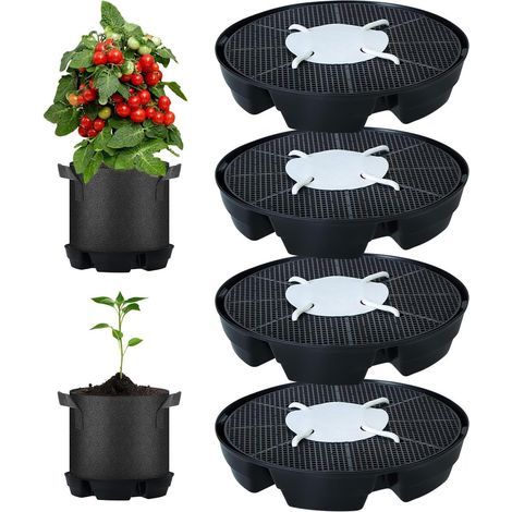 Wasserschalen selbstbewässernde Pflanzgefäßmatte saugfähiger (1/5)