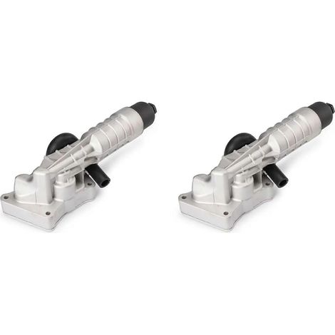 2X 2711801410AL Refroidisseur d'huile moteur Radiateur d'huile, Mercedes-Benz Classe C/E SLK E200 220 250 W271 2711880301 2711801010 (1/5)