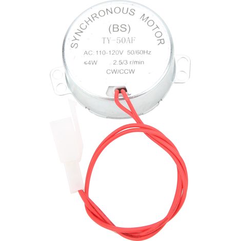 Mini-Brutapparatmotor, niedrige Drehzahl, 110 V, mit bidirektionalem CW/CCW-Modus zum Wenden der Eier. (1/5)