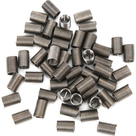 50 inserts filetés pour filetage, douilles de protection, réparation de trous de vis M8x1x3D (1/5)