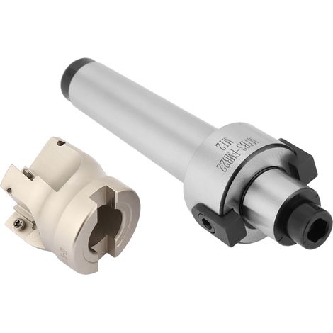 Porte-outil MT3-FMB22 Extension 400R-50-22 avec 10 inserts carbure APMT1604 pour fraises en bout (1/5)