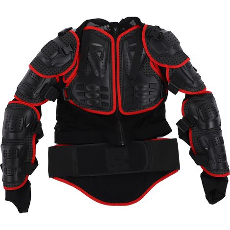 Veste de protection moto intégrale adulte homme femme taille L armure corps complet équipement de conduite (1/5)