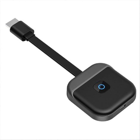 Adaptateur dongle pour récepteur vidéo compatible avec la duplication d'écran sans fil 2,4 GHz Wi-Fi 1080p et la prise en charge des clés TV. (1/5)