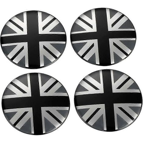 Autocollant de cache-moyeu central de roue de voiture 52 mm pour MINI Cooper S JCW One + R55 R56 R60 F54 F55 F56 F60 (1/5)