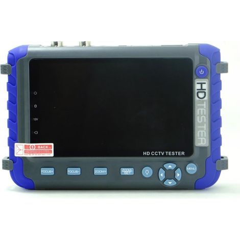 Testeur de vidéosurveillance prenant en charge la caméra IP Outil De Test De Sécurité CCTV Professionnel IV8C 5 Pouces TFT LCD 5MP AHD TVI 4MP CVI CVBS Testeur De Caméra CCTV Moniteur Support PTZ UTP (1/5)
