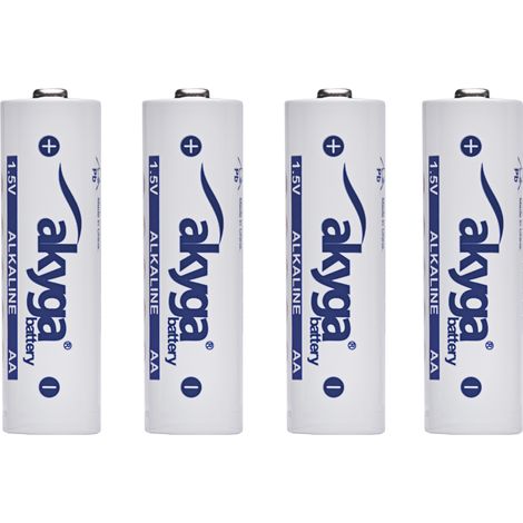 Pilas alcalinas AA LR6 Akyga AKY2069 1.5V / 3050mAh (4 unidades) (1/5)