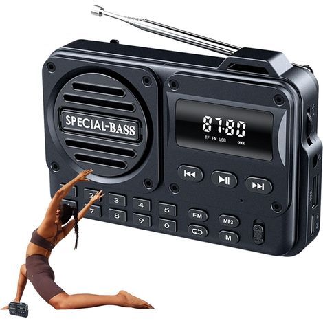 Radio numérique Affichage LED léger (1/5)