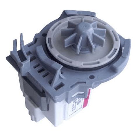 Pompe de vidange pour lave-vaisselle – Compatible Whirlpool, Scholtes, Indesit, Ariston, Hotpoint – 35W – PMP015WH (1/2)