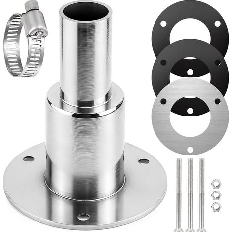 Tuyau d'échappement en acier inoxydable pour chauffage auxiliaire de 24 mm - Tuyau d'échappement de bateau - Chauffage diesel - Accessoire de chauffage auxiliaire - Pot d'échappement pour camion (1/5)