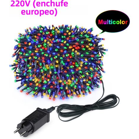 Guirlande lumineuse décorative de Noël à LED (30 m, 300 LED), 8 modes, norme UE 220 V (1/5)