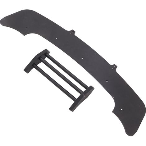 Hochleistungsfähiger Frontstoßfänger aus schwarzer Aluminiumlegierung für ARRMA RC-Modellautos im Maßstab 1:7. (1/5)