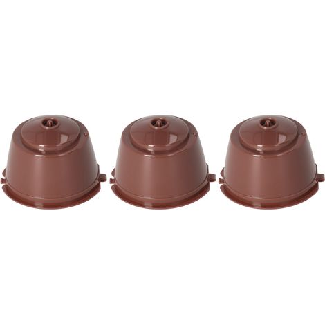 Wiederbefüllbares Kapsel-Kaffeefilterset, wiederverwendbares Café-Werkzeug, passend für Dolce Gusto Kaffeemaschinen, 51–100 ml (1/5)