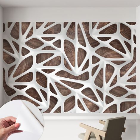 Fotomurale adesivo stickers - murali decorativo - soggiorno moderno - effetto realistico - Armonia dinamica 152x104 cm (1/5)