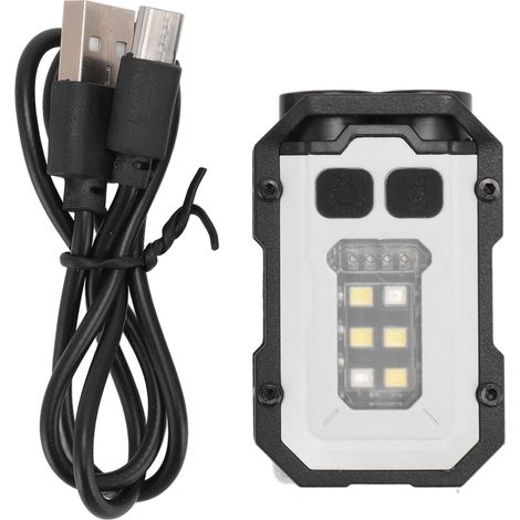 lampe torche EDC puissante 300 lm rechargeable par USB mini (1/5)