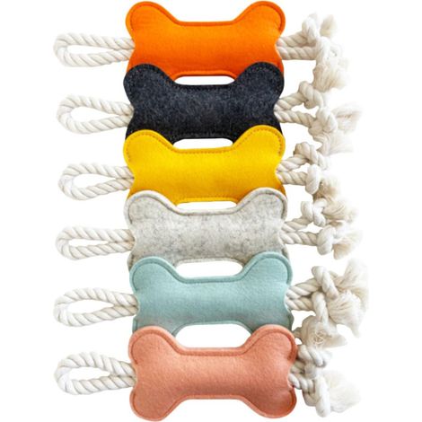 6-Piece Dog Teething Toy Set — Interactive Pet Toys Suitable for Teething Dogs — Specially Designed Shapes for Easy Chewing and Training (1/5)