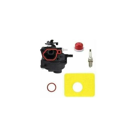 799583 carburateur filtre à air Remplacement Kit pour Briggs & Stratton 591160 595656 591979 593261 08P502 8P502 09P602 9P602 300E 450E 500E 125cc OVH Moteurs de Tondeuse à Gazon (1/5)