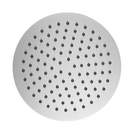SOFFIONE DOCCIA TONDO ULTRA SLIM ACCIAIO INOX- Diam. 200 mm- DH- pezzi 1