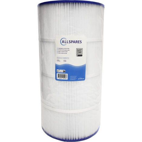 Filtro de agua para piscina AllSpares compatible con Hayward C100SE / CX100XRE / PA100S / C-8408 (Ø246x499 mm)