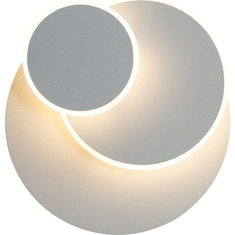 Applique murale LED 15W, Éclipse créative 3-en-1, protection renforcée, spot intérieur design, éclairage mural moderne. (1/4)