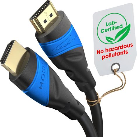 Câble HDMI 8K & 4K - 4,5m - Technologie Flexcore allemande (1/5)