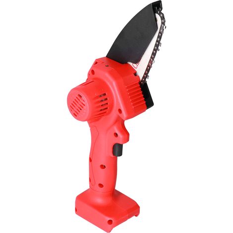 Mini Tronçonneuse Électrique sans Fil pour Jardin, Taille et Coupe du Bois