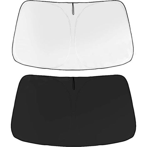 Pare-soleil de pare-brise voiture – Bloque les rayons UV (1/3)