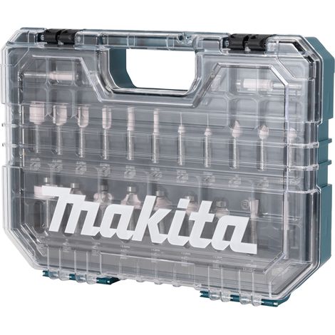 Makita D-74778, Fräsensatz, 8 mm, Metallisch, 250 mm, 345 mm