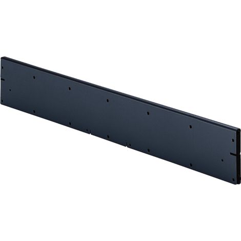 Hettich Schubladentrenner für Tiefe 600mm - Systema Top 2000 Trenner für Schubladen, Stahl schwarz