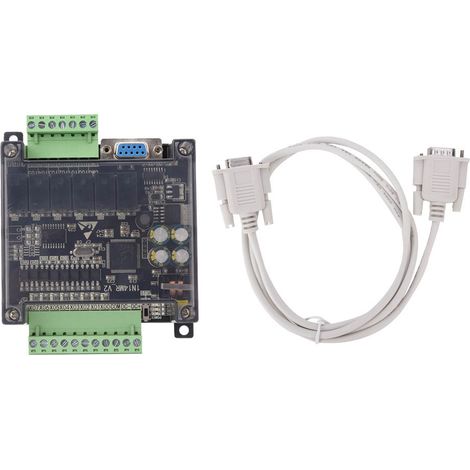 Automate Programmable FX1N-14MR Carte contrôleur logique DC24V avec 8 entrées et 6 sorties relais pour interface homme-machine (1/4)