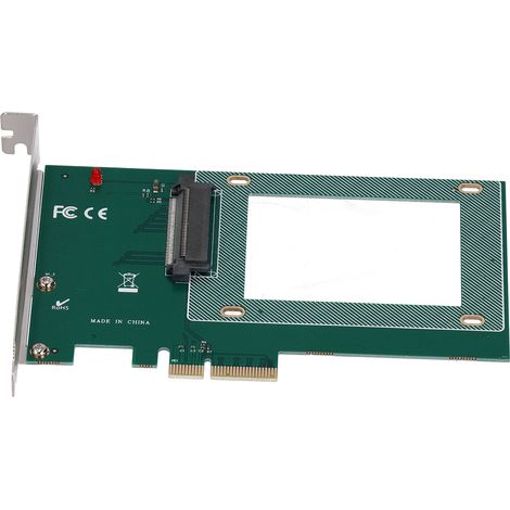 Carte adaptatrice ST517 PCI-E X4 U.2 SFF-8639 pour SSD NVMe 2,5 pouces - Composant électronique (1/5)