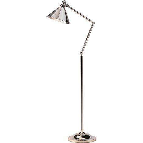 Elstead Provence - Lampada da terra 1 luce nichel lucido, attacco E27 (1/4)