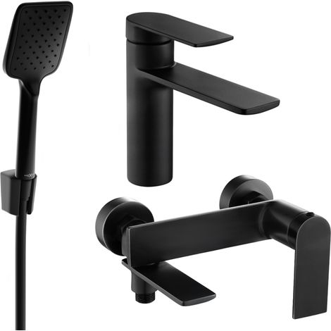 Mexen Zero R62 ensemble de baignoire, noir - 71103R62-70 (1/4)