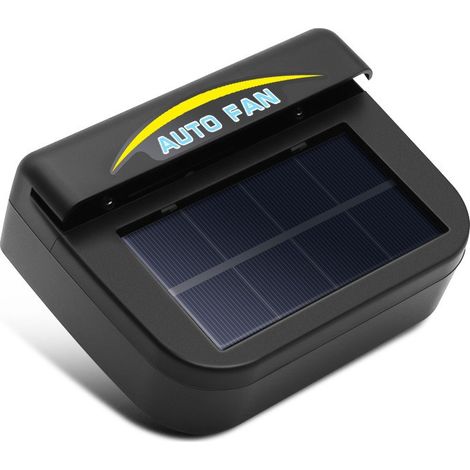 Solarbetriebener Autolüfter – Innenraum-Luftentlüftung mit Luftzirkulation, kabelloser Fahrzeugkabinenkühler-x (1/3)