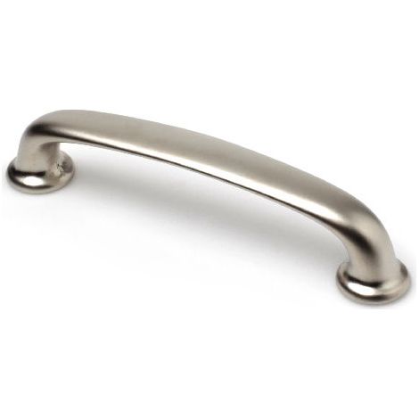 Asa de zamak con acabado níquel bisú, dimensiones:150x24x32mm y entrepuntos:128mm - (1/5)