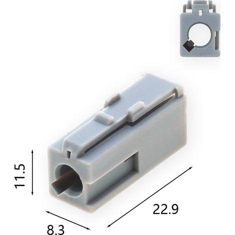 DJ7011-5.5-21 Civic Antenna 1P Car Radio FM Antenna Connector CD Player Navigation Adapter (1/3)