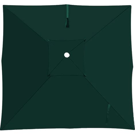 Telo di ricambio per tendalino, materiale impermeabile, facile installazione, verde scuro, doppio tetto 2,5x2,5 (1/2)