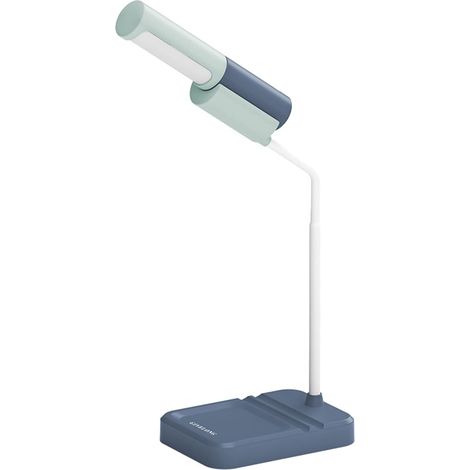 Lampe de Chevet LED 3 Couleurs avec Support Téléphone Réglable, Lampe Multifonction pour Bureau Maison Chambre Lecture (1/5)