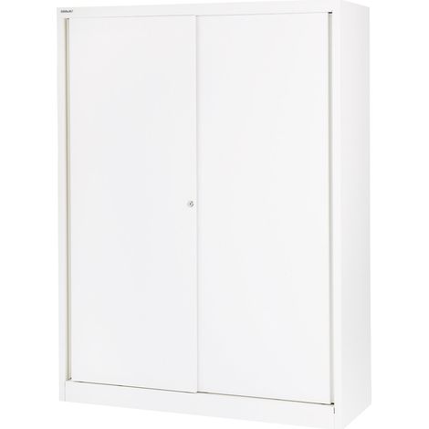 BISLEY, Armoire à portes coulissantes ECO, 3 tablettes, 4 (1/5)