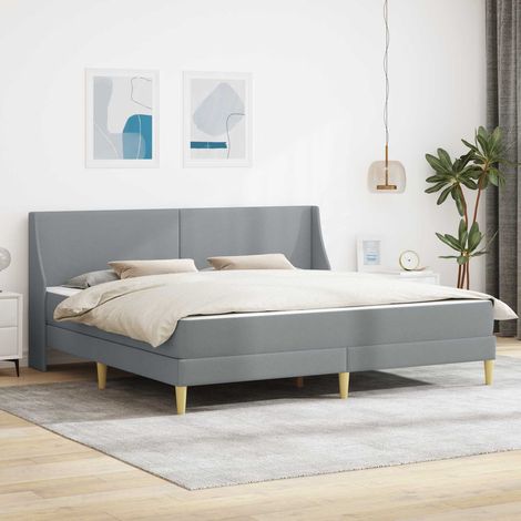 Cadre de lit avec matelas avec tête de lit Polyester (1/5)