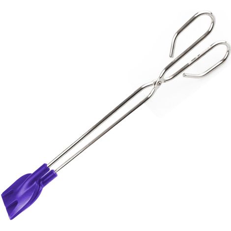 Lockenstab aus Edelstahl mit Silikonklinge, 32 cm