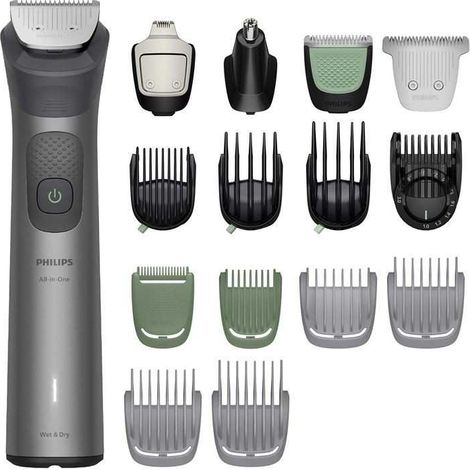 Tondeuse Philips 7000 Series MG7951/15 17-en-1 Gris sans fil BeardSense 26 positions 120 min