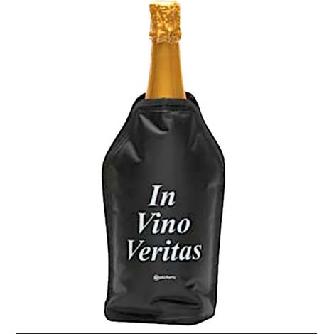 Raffredda bottiglie Veritas Black in nylon 23 cm PIU FORTY