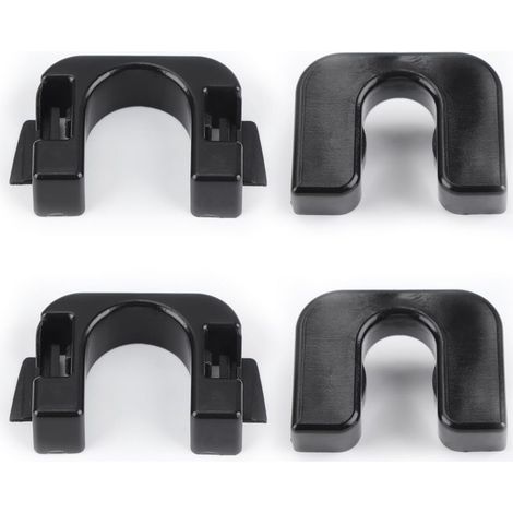 juegos 1539663 Sujetadores de bandeja trasera para tapa de maletero 015532109E Compatible con Ford Fiesta MK3 Mk7 Mk8 B-Max C-Max para cubierta de compartimento de equipaje, plástico (1/5)