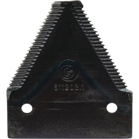 Hoja de cuchillo, corte superior, 2,7 mm, CLAAS 6112031