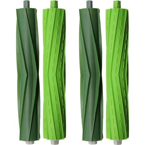2 jeux de brosses à rouleaux en caoutchouc, applicable à pièces de rechange pour aspirateurs iRobot Roomba i7. (1/5)