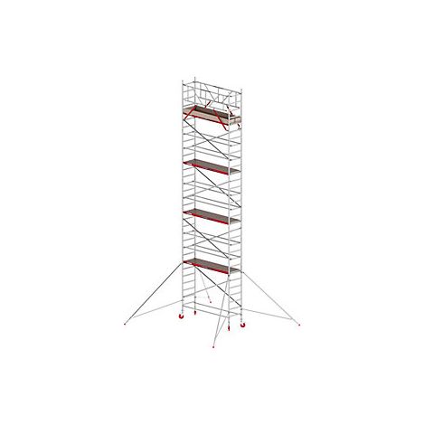 Andamio rodante RS TOWER 41 estrecho  plataforma de madera 